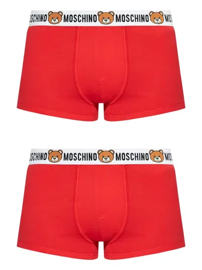MOSCHINO COTTON BOXERS (PACK OF TWO)