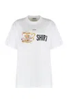 Moschino T-shirt With Print In White