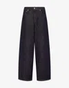 Moschino Cotton Denim Pants In Black