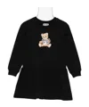 Moschino Cotton Dress In Black