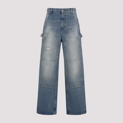 Moschino Cotton Jeans 40 In Blue