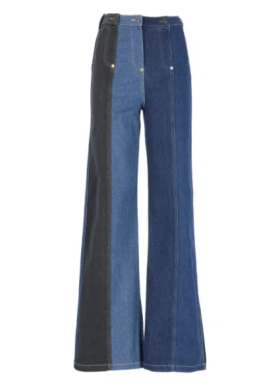 Moschino Cotton Jeans In Blue