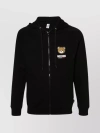 Moschino Cotton Jersey Hooded Sweater