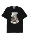 Moschino Teddy Bear-print T-shirt Mini Dress In Black