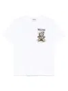 Moschino Couture Little Teddy Bear T-shirt In White