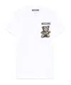 Moschino Leo Teddy-print T-shirt In White