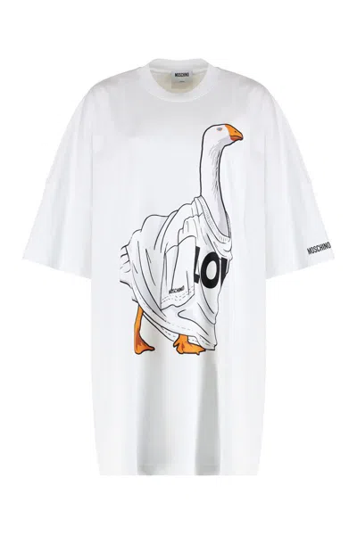 MOSCHINO MOSCHINO COTTON MINI-DRESS