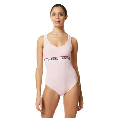 Moschino Cotton One-piece Women's Swimsuit In Multi