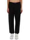 Moschino Regular Fit Barcode Trousers In Black