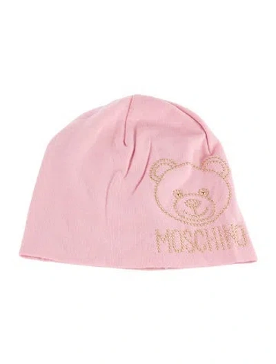 Pre-owned Moschino Cotton Pink Beanie
