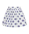Moschino Couture Ballpoint Pen Polka Dots Pleated Skirt