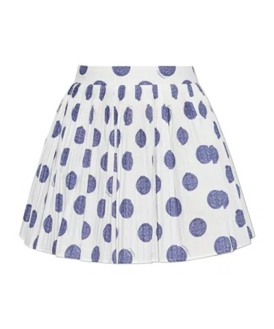 Moschino Cotton Pleated Skirt