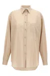 Moschino Slightly Loose-fitting Cotton Shirt With Patch Pocket