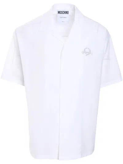 Moschino Cotton Shirt In White