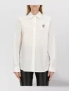 Moschino Cotton Shirt With Long Sleeves And Regular Fit In White