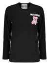 Moschino Couture Long Sleeve T-shirt In Black