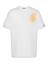 Moschino Organic Cotton Jersey T-shirt Archive In White