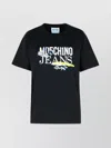 Moschino Short-sleeved T-shirt In Black