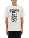 Moschino 'teddy Bear Print T In White