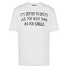 Moschino T-shirt With Lettering Print