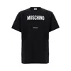 Moschino Crew Neck Graphic T-shirt With Short Sleeves