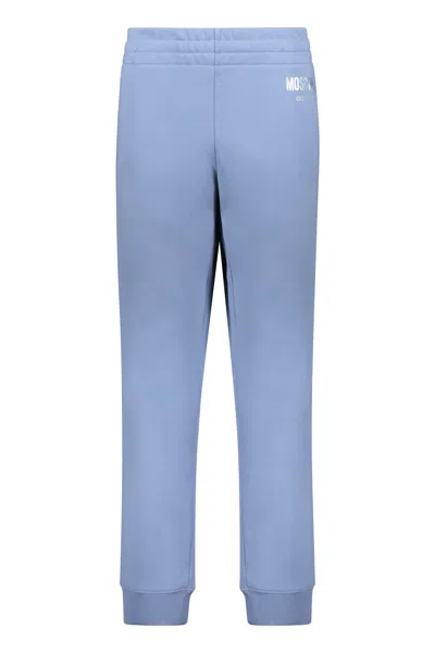 MOSCHINO COTTON TRACK-PANTS