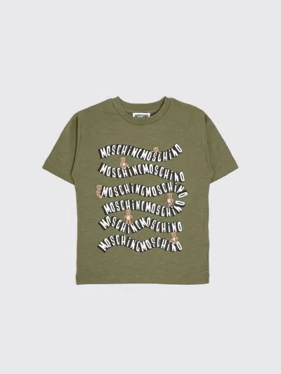 Moschino T-shirt Kids Color Green