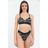 Moschino Cotton Women's Bikini In Black