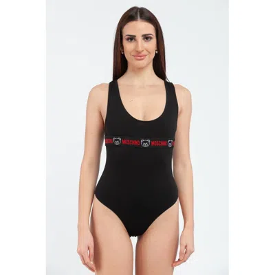 Moschino Cotton Women's Bodysuit In Black