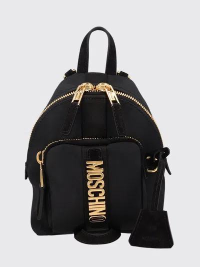 Moschino Couture Backpack Woman In Black