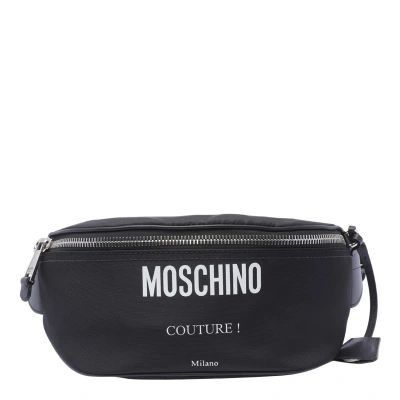 Moschino Couture Belt Bag In Black