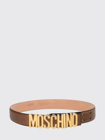 Moschino Couture Belt Woman In Brown