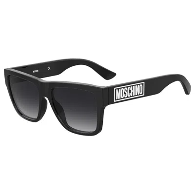 Moschino Couture Black Acetate Sunglasses