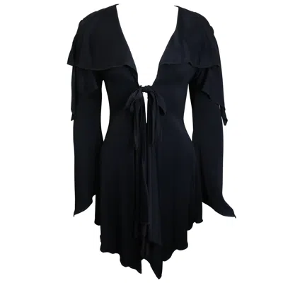 Pre-owned Moschino Couture Black Mid Length Cardigan