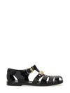 Moschino Couture Black Sandal In Black