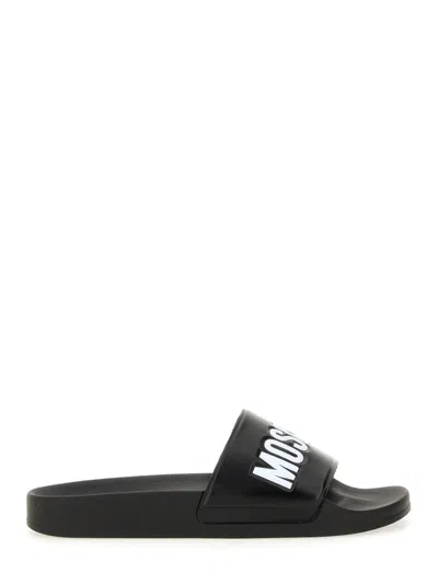 Moschino Couture Black Sandals