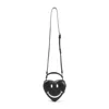 Moschino Couture Black Smile Polypropylene Shoulder Bag