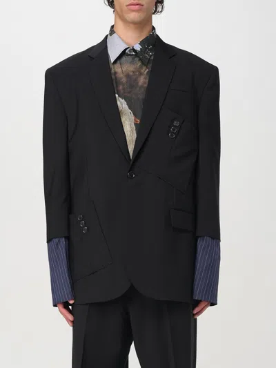 Moschino Blazer  Couture Men Color Black