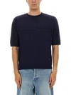 Moschino Pocketed T-shirt With Ribbed Cuffs And Hem