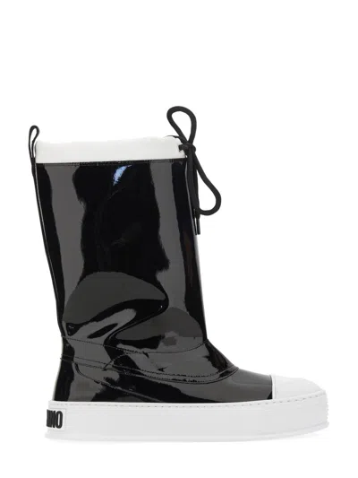 MOSCHINO MOSCHINO COUTURE BOOT WITH LOGO