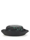 Moschino Couture Bucket Hat With Logo In Black