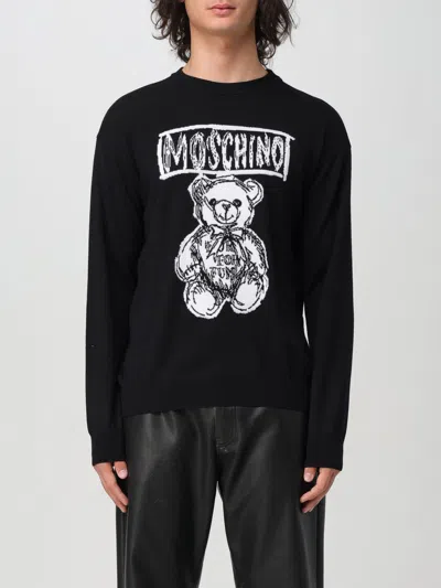 MOSCHINO SWEATER MOSCHINO COUTURE MEN COLOR BLACK,F90739002
