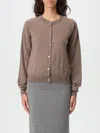 Moschino Cardigan  Couture Woman Color Beige In Beige