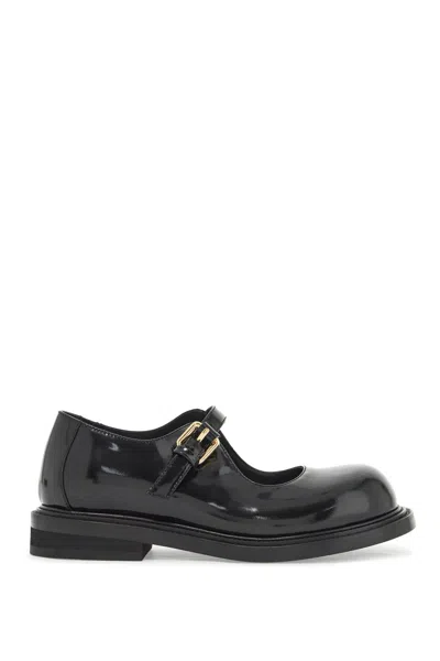 Moschino Classic Mary Jane Olivia Shoes For Women In Black