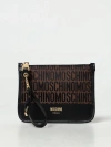 MOSCHINO COUTURE CLUTCH MOSCHINO COUTURE WOMAN COLOR BROWN,F38155032
