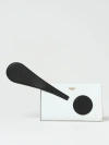 Moschino Clutch  Couture Woman Color White In White