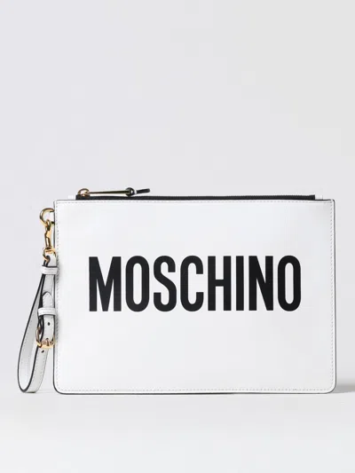 Moschino Couture Clutch  Woman Color White In 白色