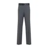 Moschino Cotton Pants With Belt Loops And Button Detailing