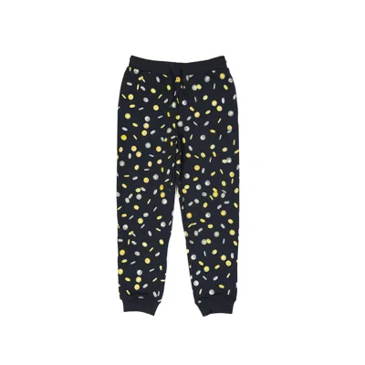 MOSCHINO COUTURE COTTON PRINTED SWEATPANTS