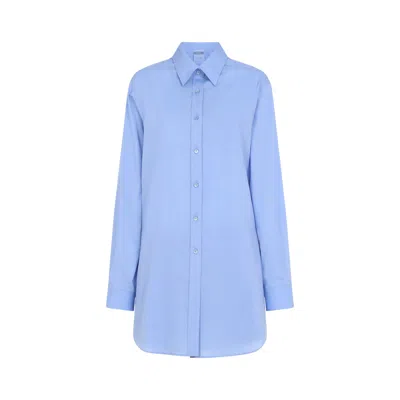 Moschino Couture Cotton Shirt In Blue